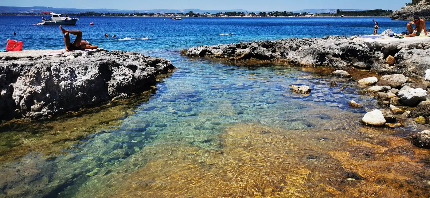 Una cala del Plemmirio