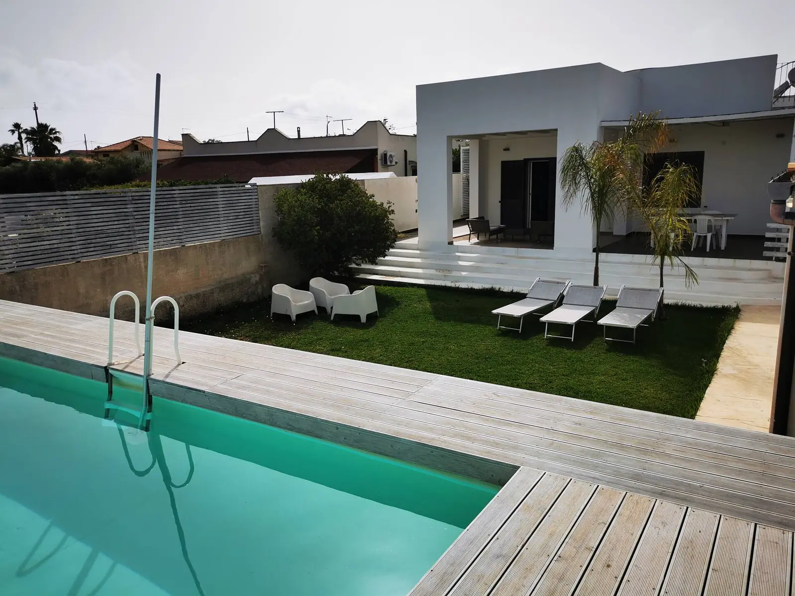 La piscina privata
